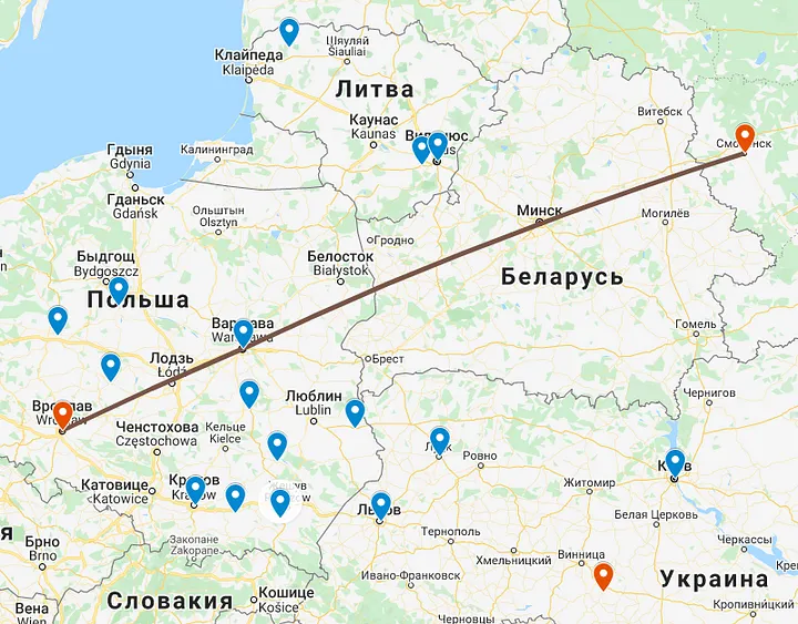 Кастелянтства речи Посполитой.