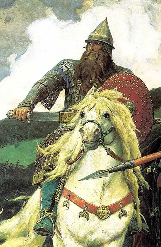 Фрагмент картины В. М. Васнецова «Три богатыря».