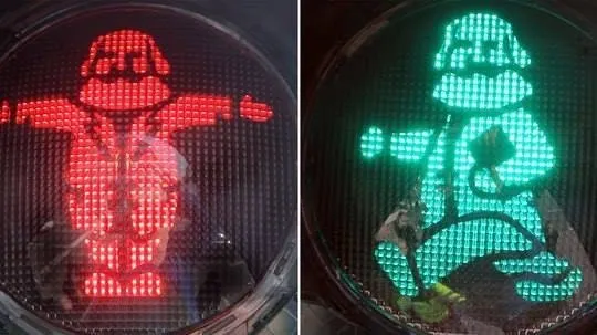 Светофоры в Трире, установленные к двухсотлетию самого влиятельного из немецких философов.