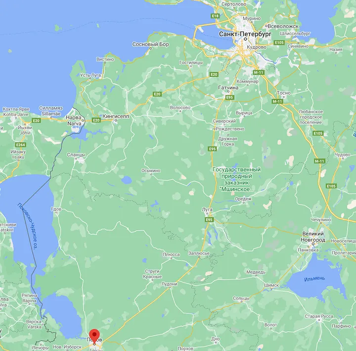 Русская Прибалтика.