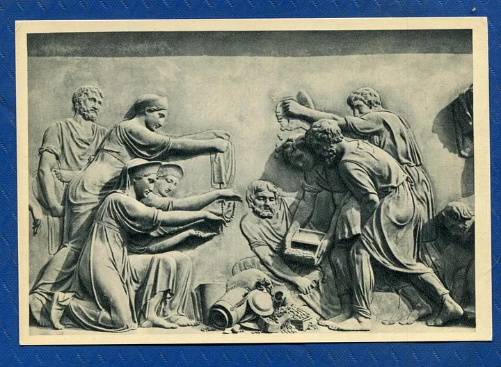 Барельеф на памятнике Минину и Пожарскому.