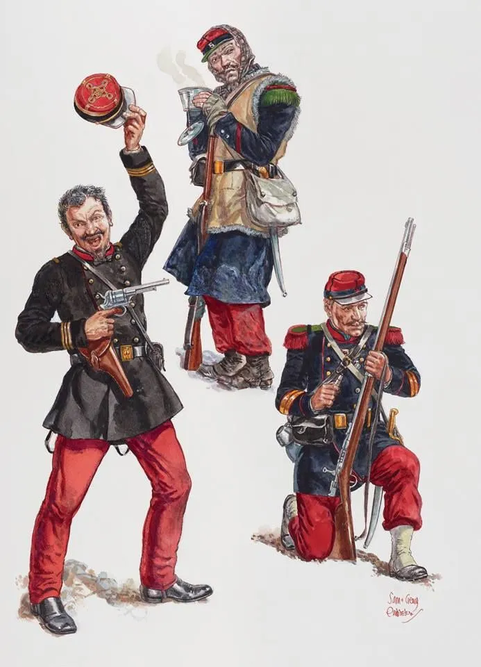 Французская военная форма второй половины XIX в.