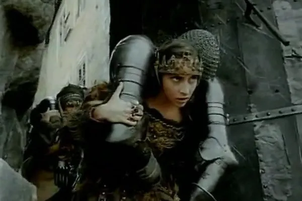 Иллюстрация к сказке о выносливых женах.